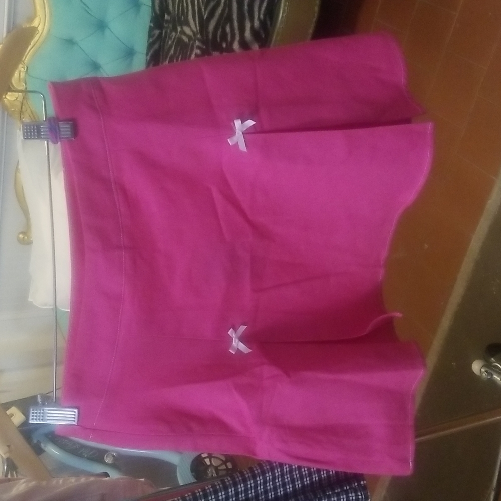 Pink skirt